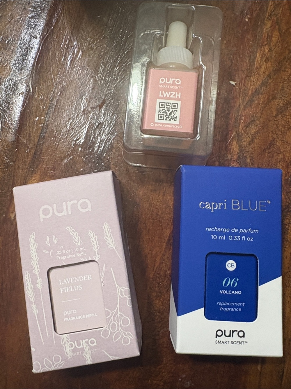 Lot of pura replacement fragrance